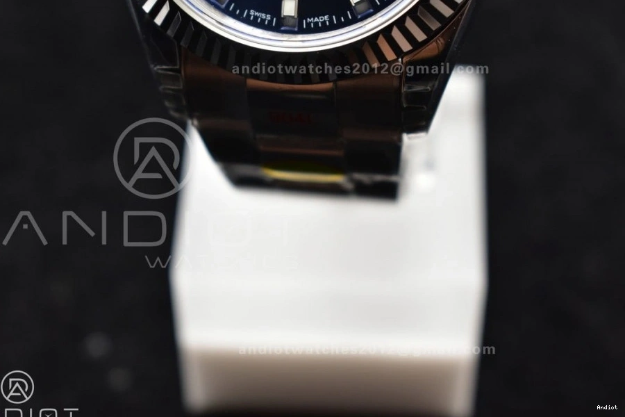 A23J SS SS Bracelet Blue Skydweller Dial Noob on Edition Best Oyster 0210